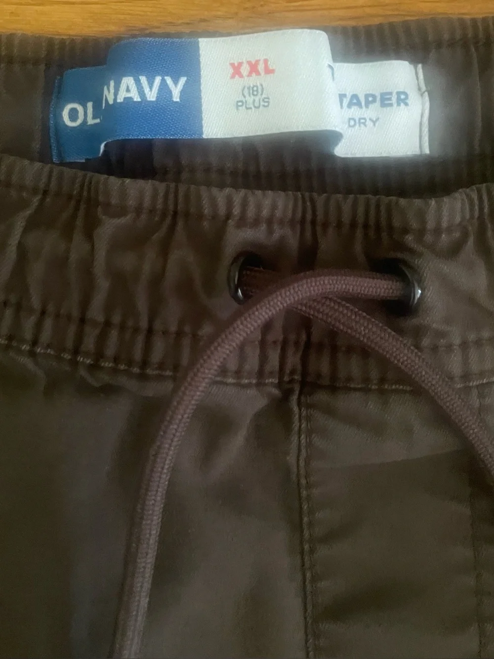 Boys Old Navy cargo brown pants XXL plus